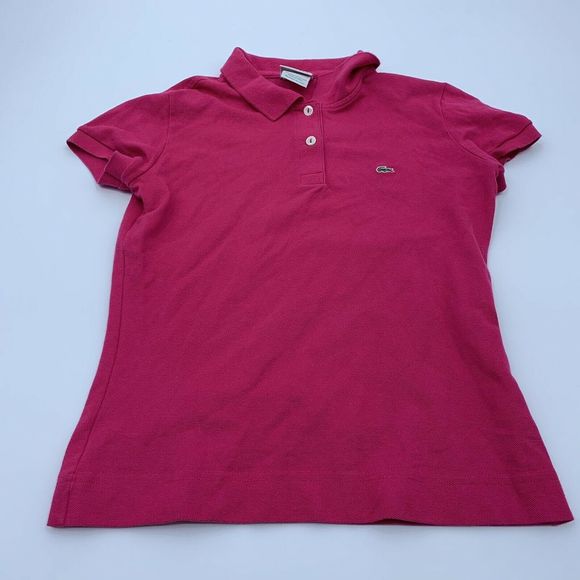 womens hot pink polo shirts